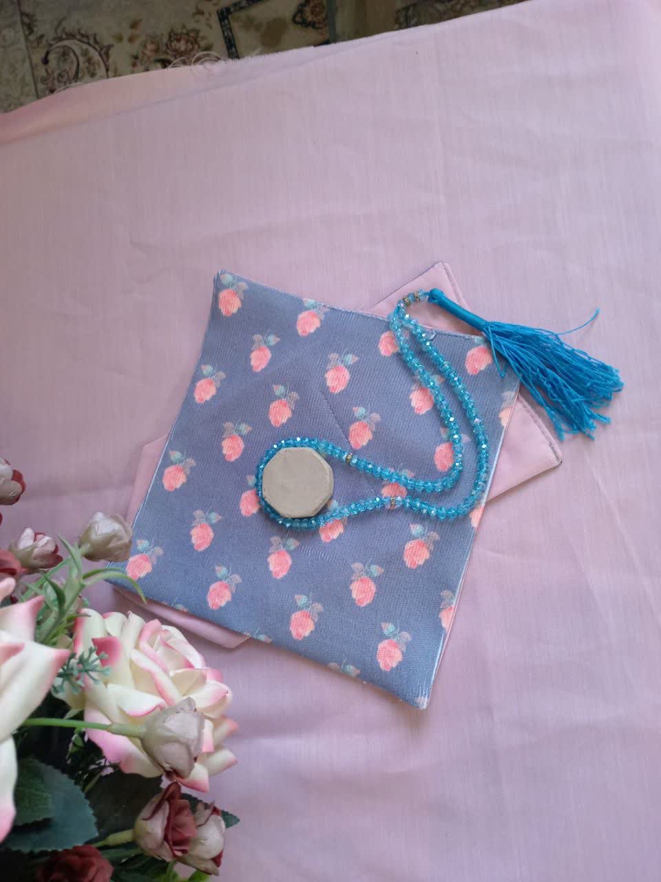 جاقرآنی مخمل طرحدار و گلدوزیشده - Image 5