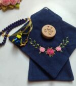 جانماز دو تکه کیفی گلدوزی شده - تصویر 2
