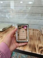 مهر و تسبیح تربت دخیل محرابی بهمراه جعبه - تصویر 2